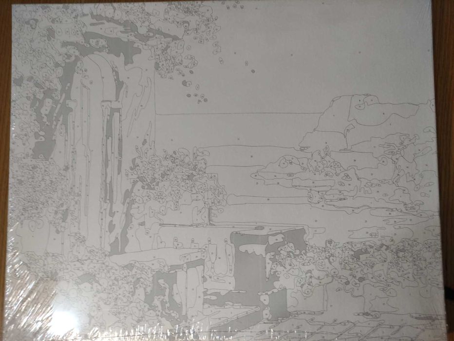 Рисование картины по номерам