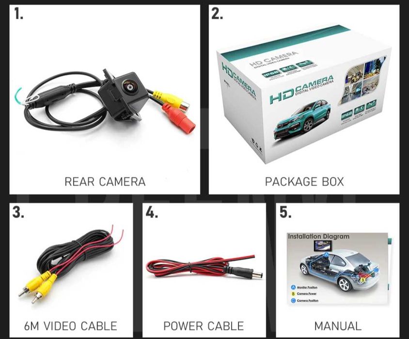 Камера за задно виждане за Mitsubishi Outlander Мицубиши заден ход