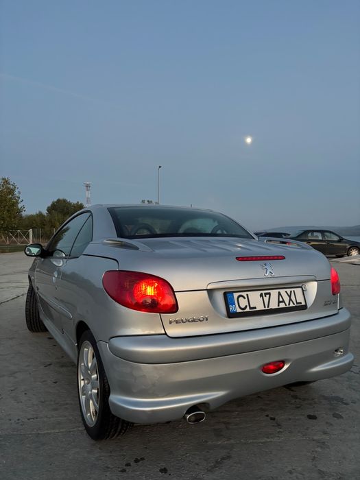 Peugeot 206 CC 1.6 HDi 110 CP, 2006, 244.000 km, piele, climatronic