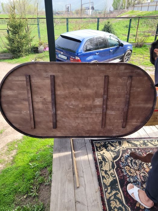 Продам стол деревянный 213×106 бу