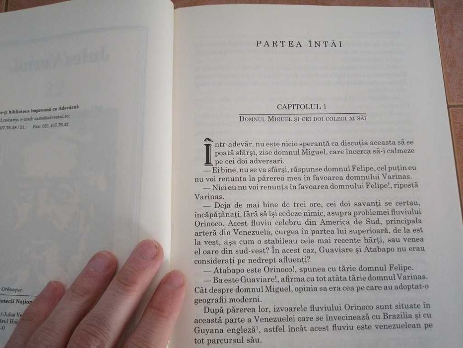 Jules Verne – Minunatul Orinoco (Ediție de Colecție Adevărul, nr. 22)