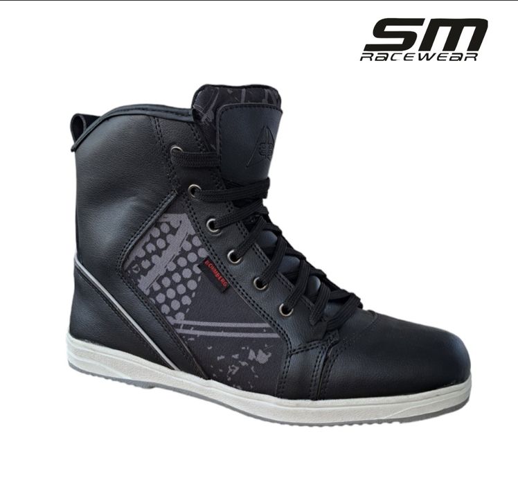 Ghete moto SM Racewear Sneak marimi 42, 43, 44, 45, 46. Produs NOU!!!