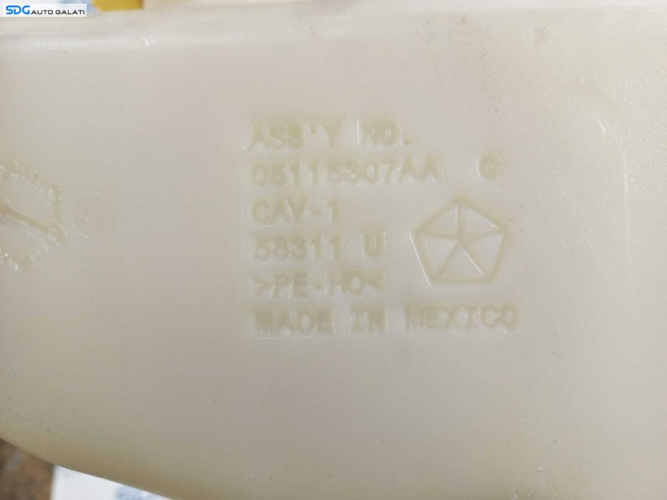 Vas Stropgel Rezervor Lichid Parbriz Fiat Freemont 2008 - 2016 Cod 05116307AA [L1307]