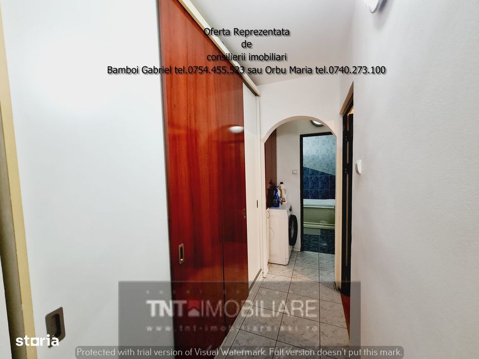 Apartament 3 camere decomandate –Central (Tg. Cucu - Podu de Fier)