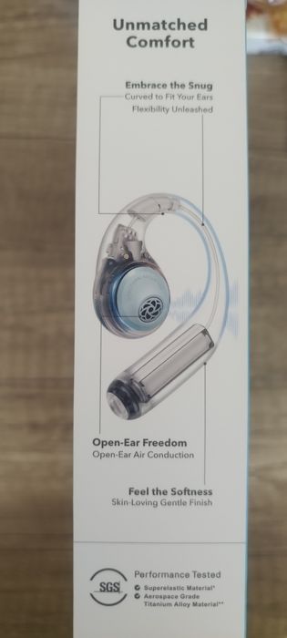 Безжични слушалки Anker - Soundcore AeroFit Pro, TWS, сини