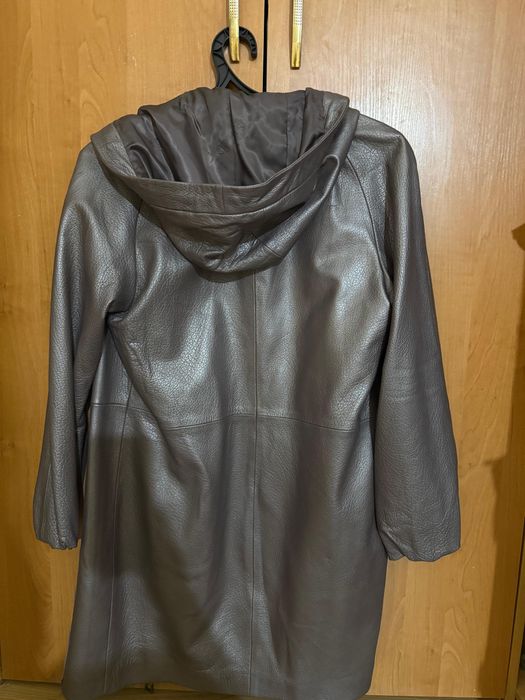 Продам кожанный плащ