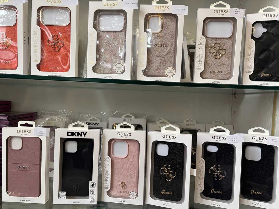 Силиконов Калъф GUESS Iphone case 18/17/16/15/14/13 pro/ max / plus/ e