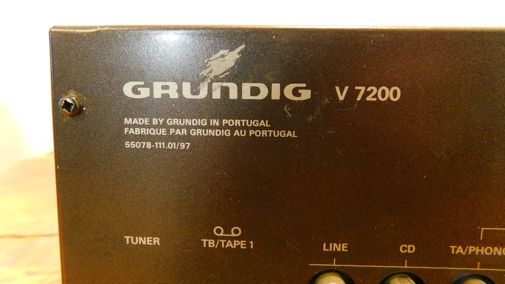 statie / amplificator grundig v 7200