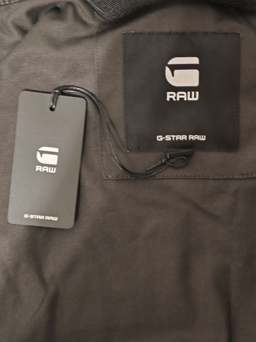 Trenci Bărbați G-Star Raw MFO Utility Trench – Mărimea S (Raven / Gri Închis)