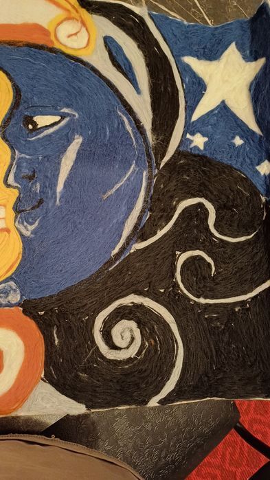 Полностью ручная работа,сырмақ, кесте