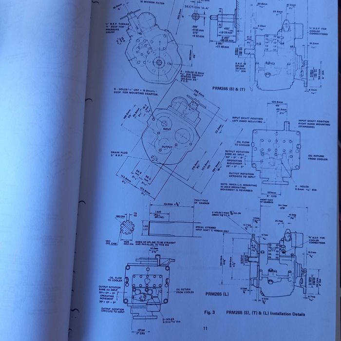 Морска хидравлична реверсна кутия муфа PRM с маслен охладител