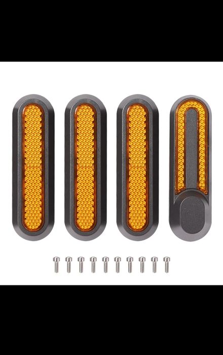 Ръкохватки  с ускорител и обикновени и светлоотразители,пегове за трот