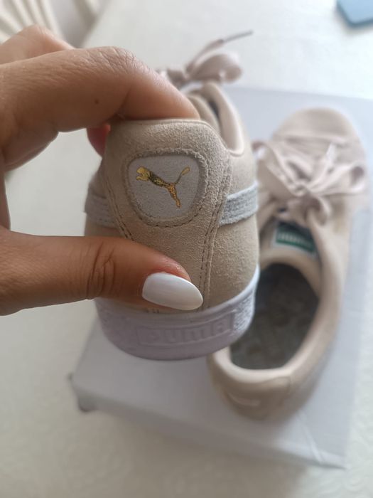 Продам "Puma" кеды кожа+замша унисекс