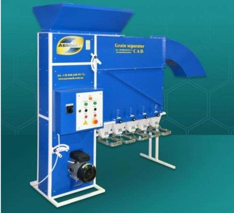 Selector cereale aerodinamic