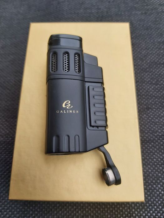 Луксозна запалка за пури GALINER два цвята
