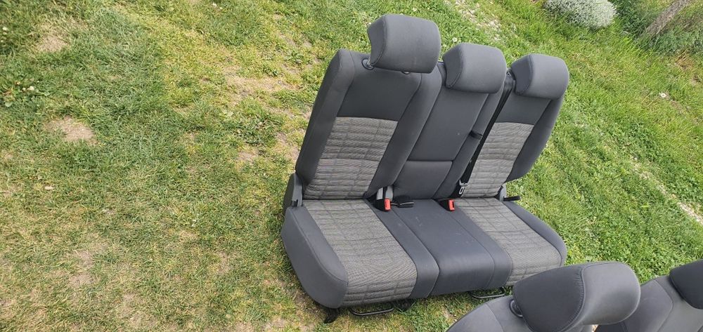 Interior set scaune fata cu incalzire si bancheta spate golf 5 plus golf 6 plus