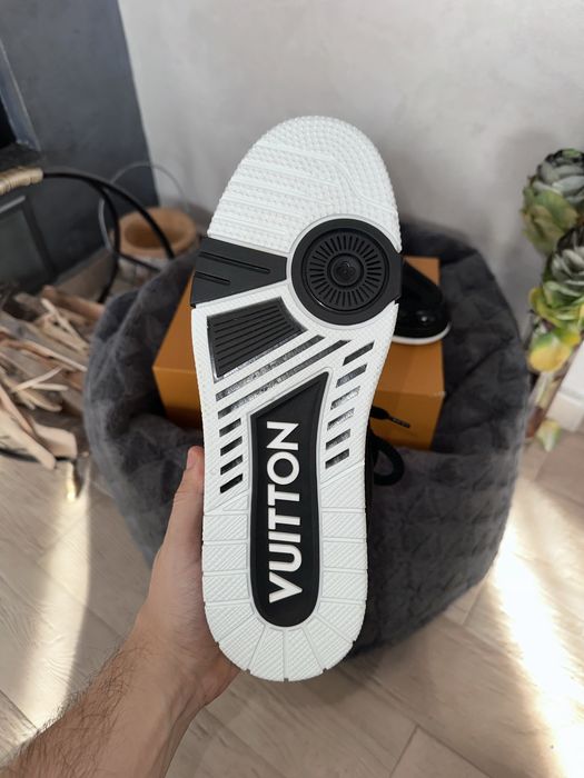 Louis Vuitton LV Skate Sneakers Black White