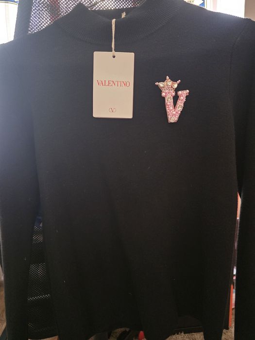 Страхотна  чисто нова маркова блуза финно плетиво С размер