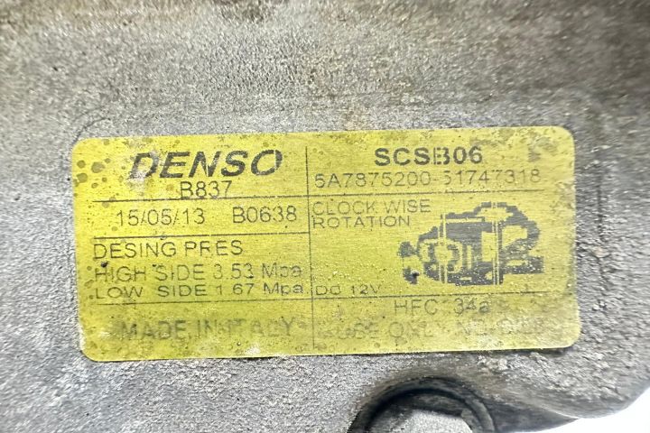 Compresor AC 5a7875200 Fiat Doblo a 2-a generatie seria