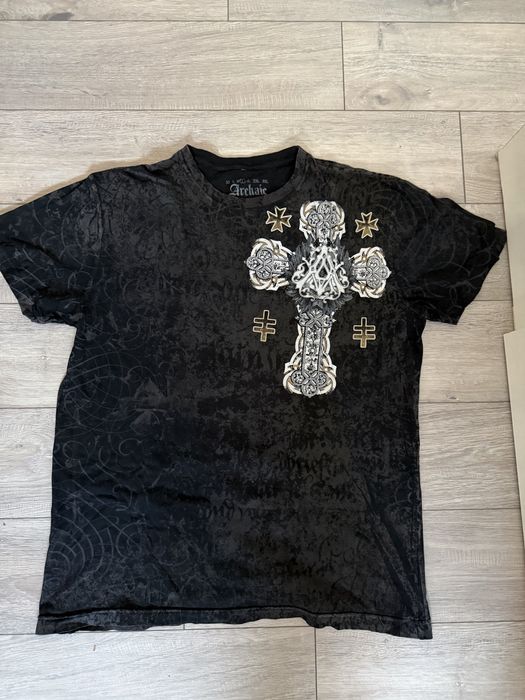 tricou affliction archaic (nu balenciaga vetements xtreme couture)