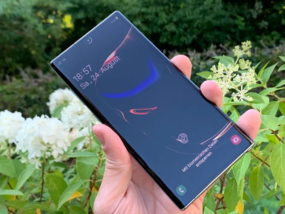 Samsung  Note 10+  5G Ekrani kuygan