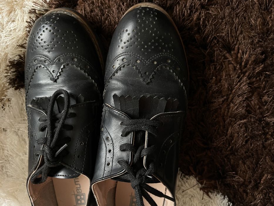 Туфли кожаные