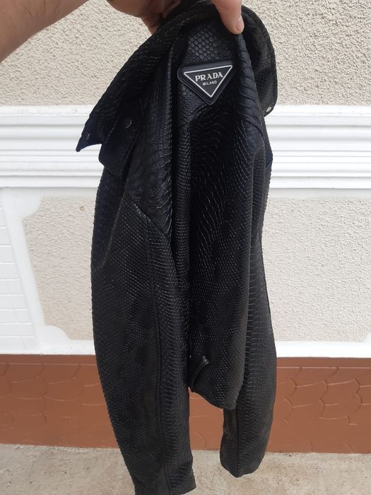 Geacă Damă Prada de piele mărimea S