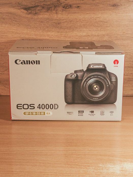 Фотоаппарат зеркальный Canon EOS 4000d