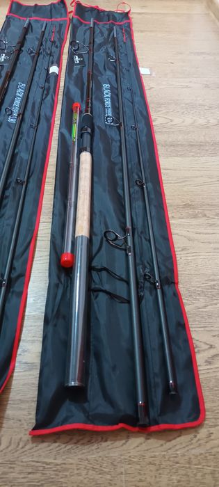 SET 2 Feedere FL BLACK FORCE 3.90 Actiune 60-150g