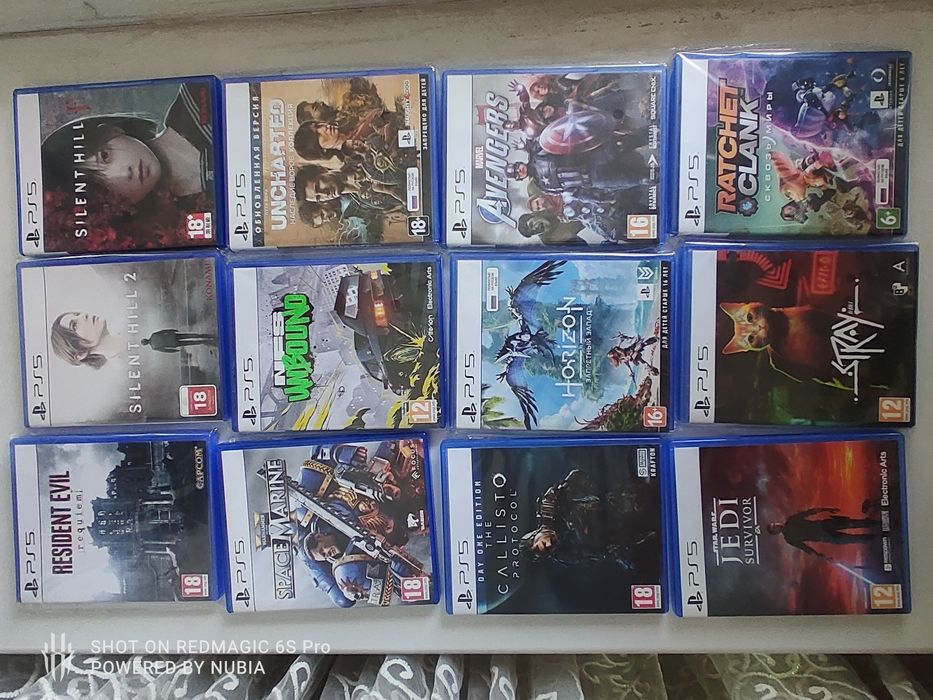 Игры для play station 4, 5