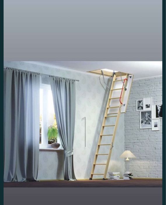 Чердачные лестницы европейские