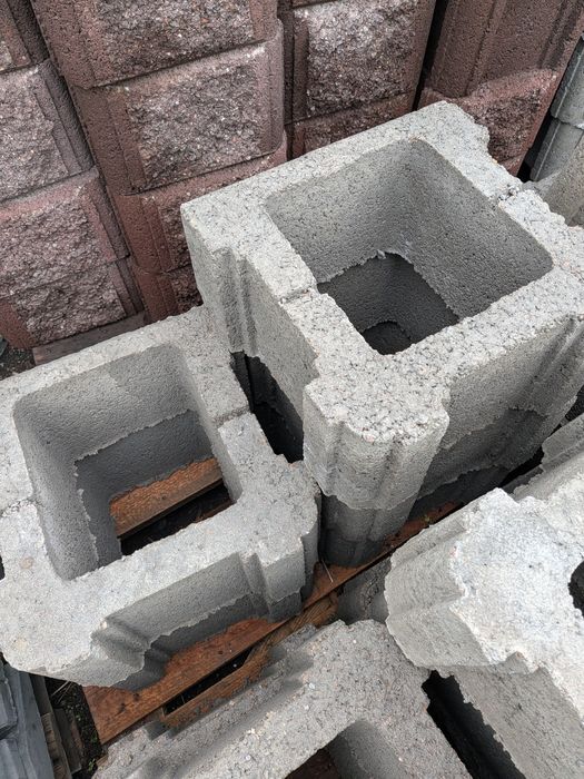 Сплитерный блок Рванный перегородочный пескоблок шлакоблок