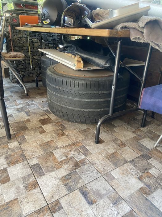 Scaune din anvelopa 2 buc