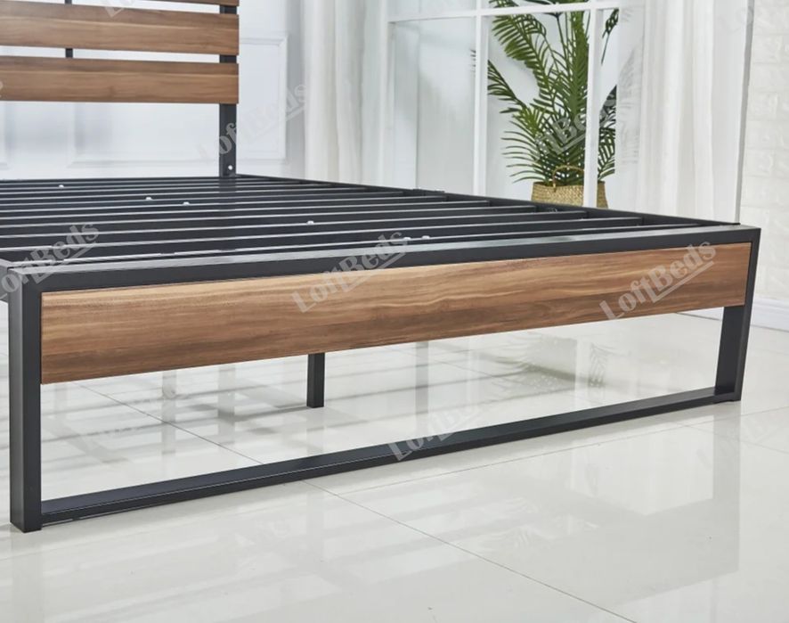 Хайтек кровать ИЗАБЕЛЛА, Металлическая двуспальная кровать