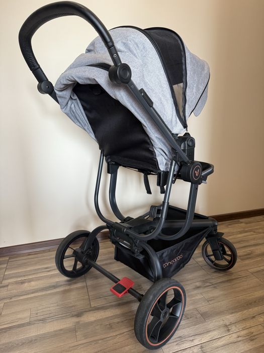 Детска количка Cangaroo Ellada 3в1 сив