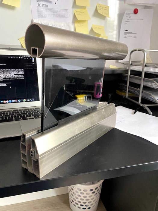 Balustrada de sticla