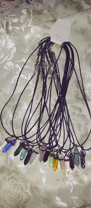 Колие с дървото на живота, сърчице, разноцветни камъни