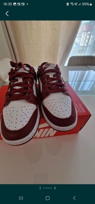 Nike Dunk Low Retro red/white