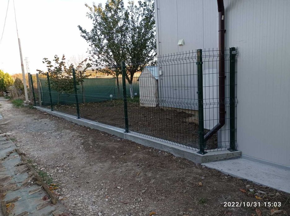 Оградни пана и колове. Декоративна мрежа. Врати. ТОП цени!