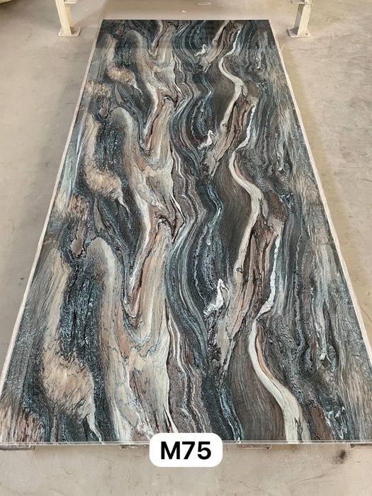 Гибкий мрамор и бамбуковые панели