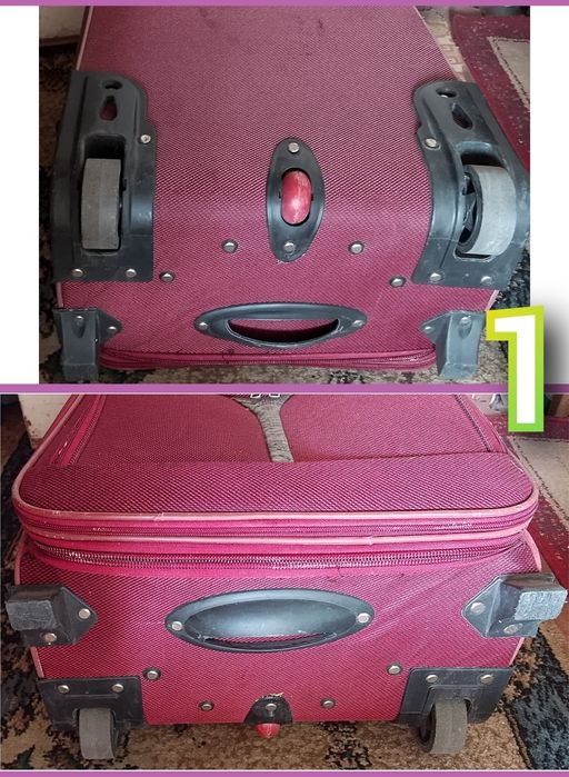 Чемоданы на колесах продаю