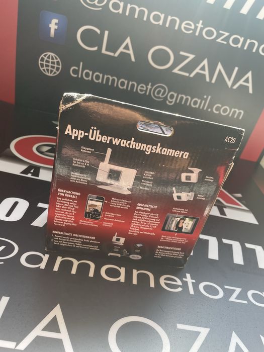 Amanet ozana vinde camera supraveghere smart