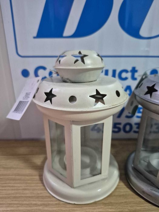 set 16 bucati candela metalica lumanare - lot 10-20-6