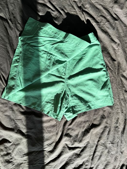 Юбка-шорты из льна