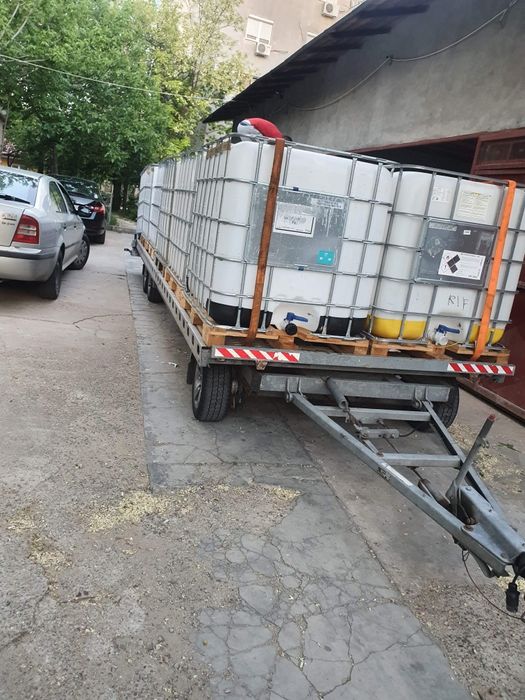 Bazin cub 1000l ibc  1000 litri vas apa cada rezervor