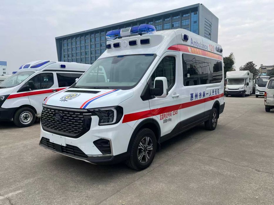 Ford Transit T8 ambulance, машина скорой помощи как Mercedes Sprinter