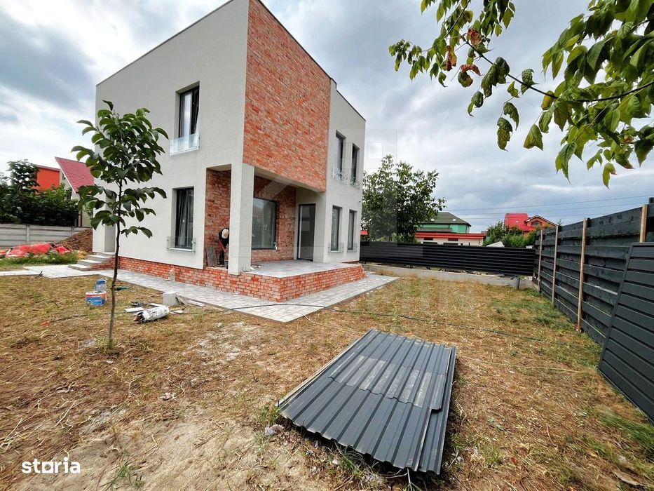 Casa Moderna P+1-Toate Utilitatile-140mp -3 Dormitoare-3Bai-Zona Ford