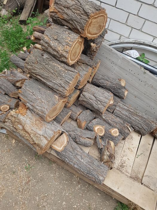 Дрова для шашлыка. Карагач  в мешках..