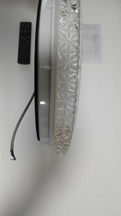 LED плафон, RGB, 24W, дистанционно