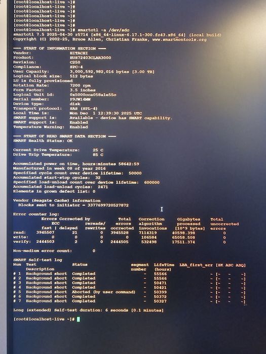 3TB SAS 7200 RPM 64MB дискове за сървър